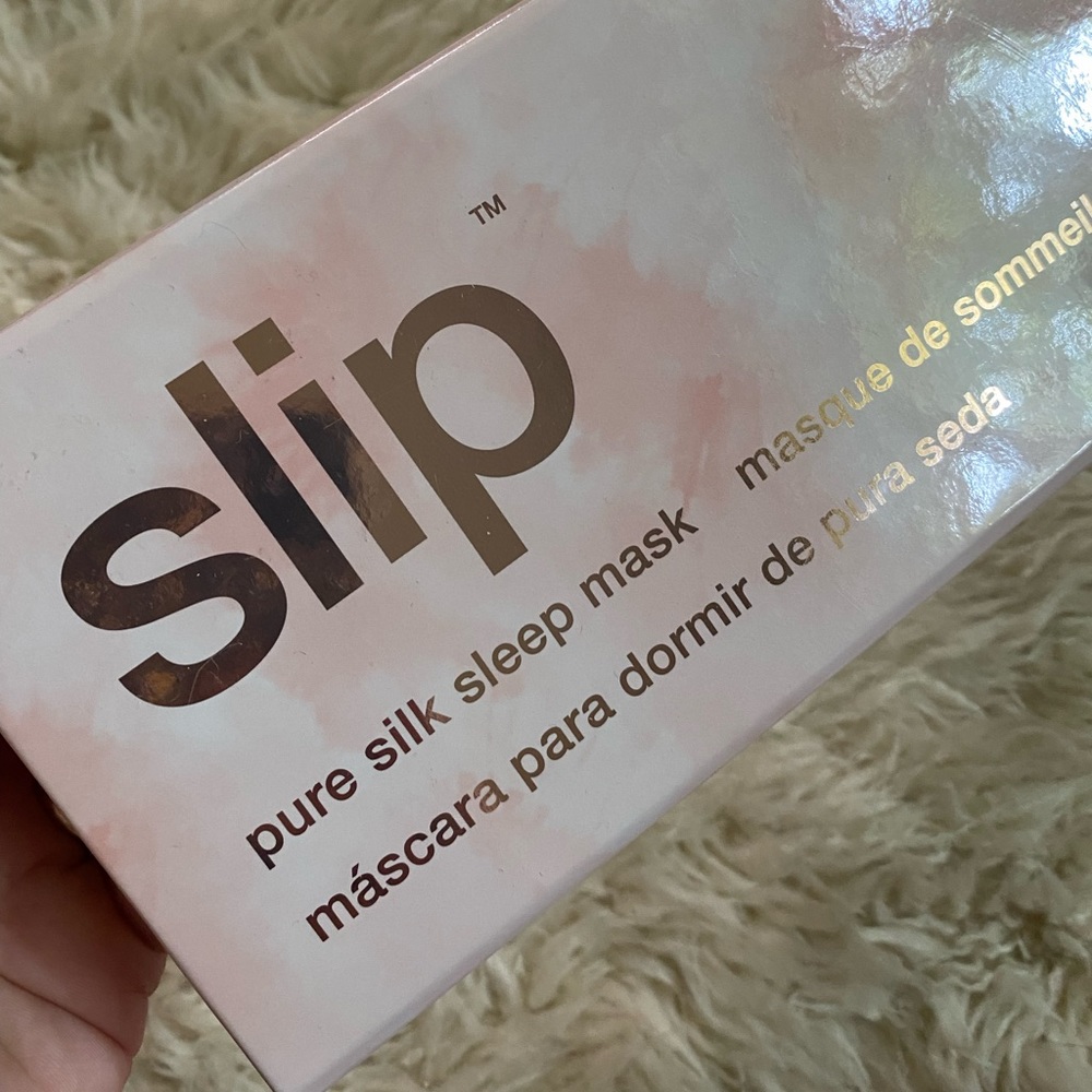 SLIP silk mask, desert rose, NIB